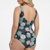 InstantFigure Succulent High Neck Swimsuit