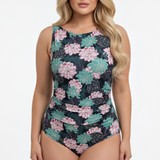 InstantFigure Succulent High Neck Swimsuit