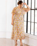 Embroidered Elegance Evening Gown