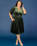 Angelic Velvet Cocktail Dress