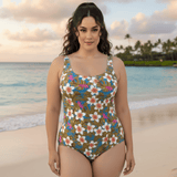 InstantFigure Hawaii Scoop Back Swimsuit