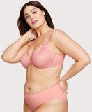 Front-Closure Stretch Lace WonderWire Bra