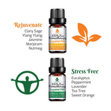 Pursonic 6 Pack Pure Essential Aromatherapy Oils Blends