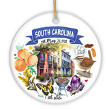 South Carolina State Ornament