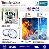 BBQ Rules 20oz Tumbler