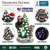 Bigfoot Christmas Tree With LED Lights Figurine