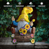 Bloom With Joy Garden Gnome Figurine
