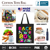 Back To The 80s Tote Bag