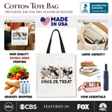 Chick Or Treat Canvas Tote Bag