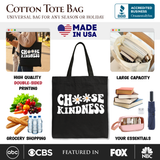 Choose Kindness Canvas Tote Bag