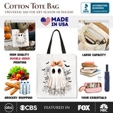 Girl Ghoul Canvas Tote Bag