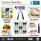 Volleyball Canvas Tote Bag
