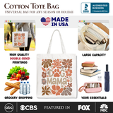 Dog Mama Canvas Tote Bag