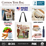 Dont Talk To Strangers Safety Education Canvas Tote Bag
