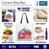 Faith Can Move Mountains Canvas Tote Bag