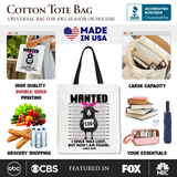 Now I Am Found Luke Canvas Tote Bag