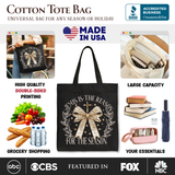 Jesus Is The Reason Canvas Tote Bag