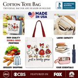 Lovely Goose Canvas Tote Bag