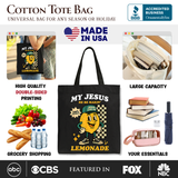 Jesus Lemonade Canvas Tote Bag