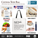 Nail Tech Definition Canvas Tote Bag