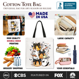 Halloween Ghost Canvas Tote Bag