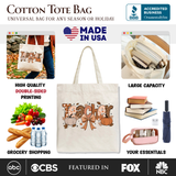 Teacher Canvas Tote Bag