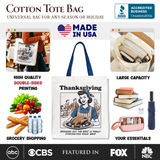 Thanksgiving Family Dysfunction Canvas Tote Bag