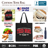 Tired Moms Club Canvas Tote Bag