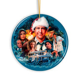 Christmas Vacation Mural Christmas Ornament
