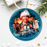 Christmas Vacation Mural Christmas Ornament