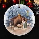Oh Holy Night Nativity Ornament
