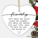 Friends Are Here for You Ornament