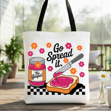 Go Spread It The Gospel Canvas Tote Bag