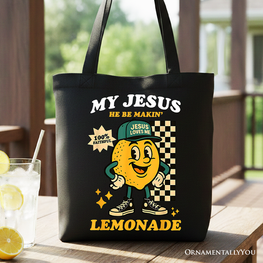 Jesus Lemonade Canvas Tote Bag