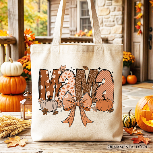 Mama Canvas Tote Bag