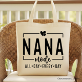 Nana Mode Canvas Tote Bag