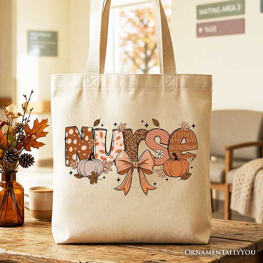 Nurse Canvas Tote Bag