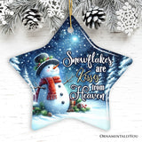 Snowflakes From Heaven Ornament