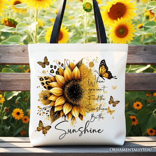 Be The Sunshine Canvas Tote Bag