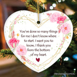 From the Bottom of My Heart Ornament