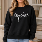 Teacher Bow Sweatshirt