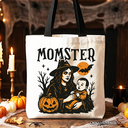 Momster Canvas Tote Bag