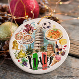 Ceramic Italy Ornament