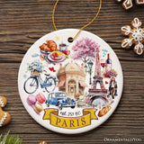 Ceramic Paris Ornament
