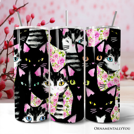 Black Cats 20oz Tumbler