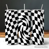 Swirl Checkerboard 20oz Tumbler