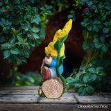 Bloom With Joy Garden Gnome Figurine