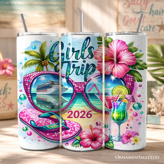 Cruise Girls Trip 2026 20oz Tumbler
