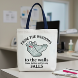 From The Windows To The Walls Canvas Tote Bag