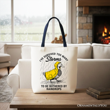 Survived Too Many Storms Canvas Tote Bag